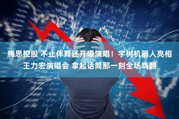 腾思控股 不止伴舞还开嗓演唱！宇树机器人亮相王力宏演唱会 拿起话筒那一刻全场嗨翻
